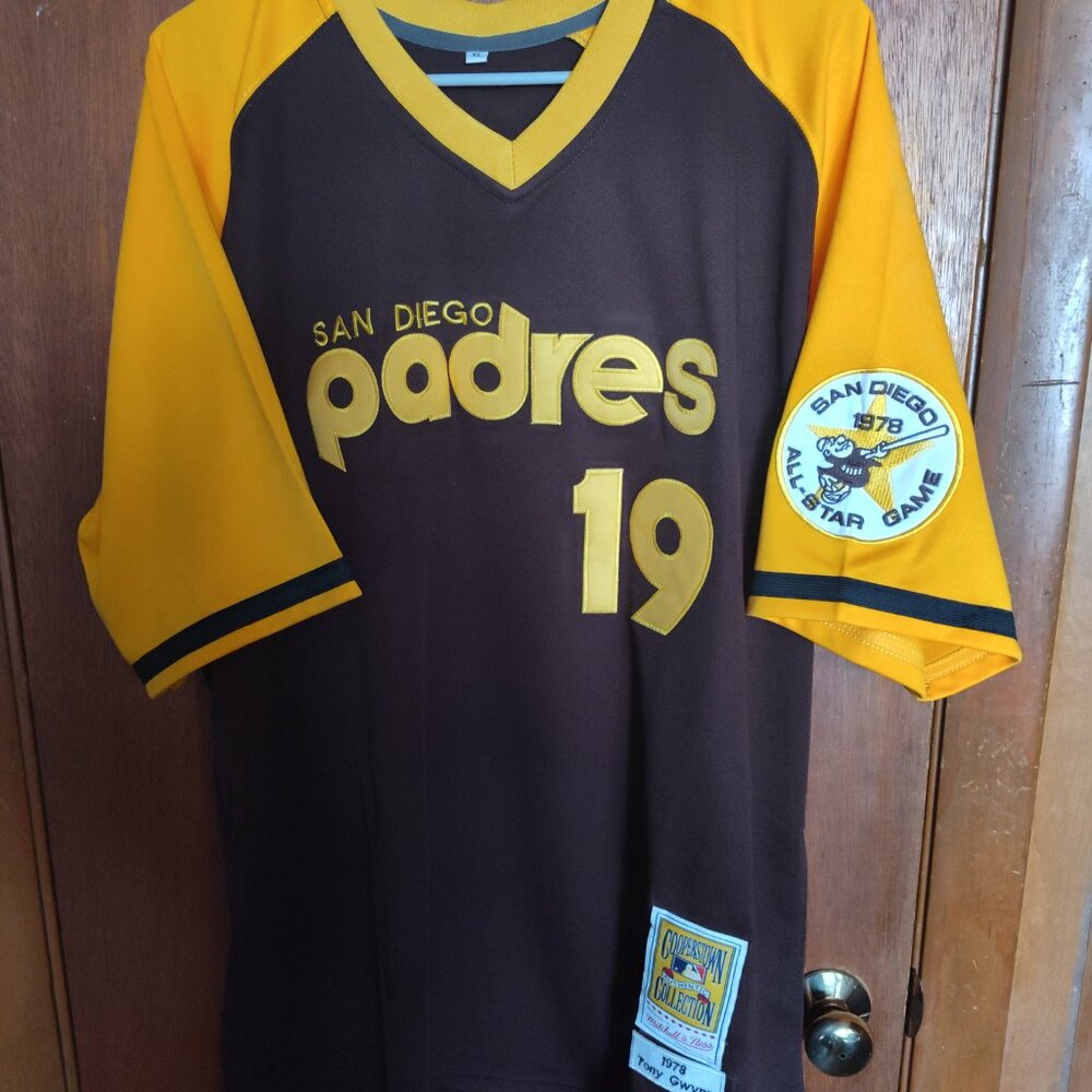 TONY GWYNN 1978 style new never been use (XL) most have jersey Is Best Player - Picture 8 of 8